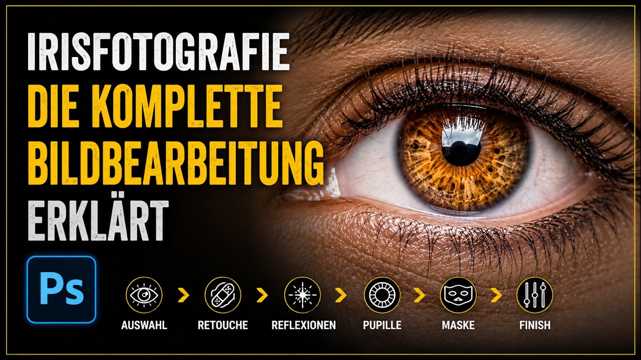 Irisfotografie - Komplette Bildbearbeitung