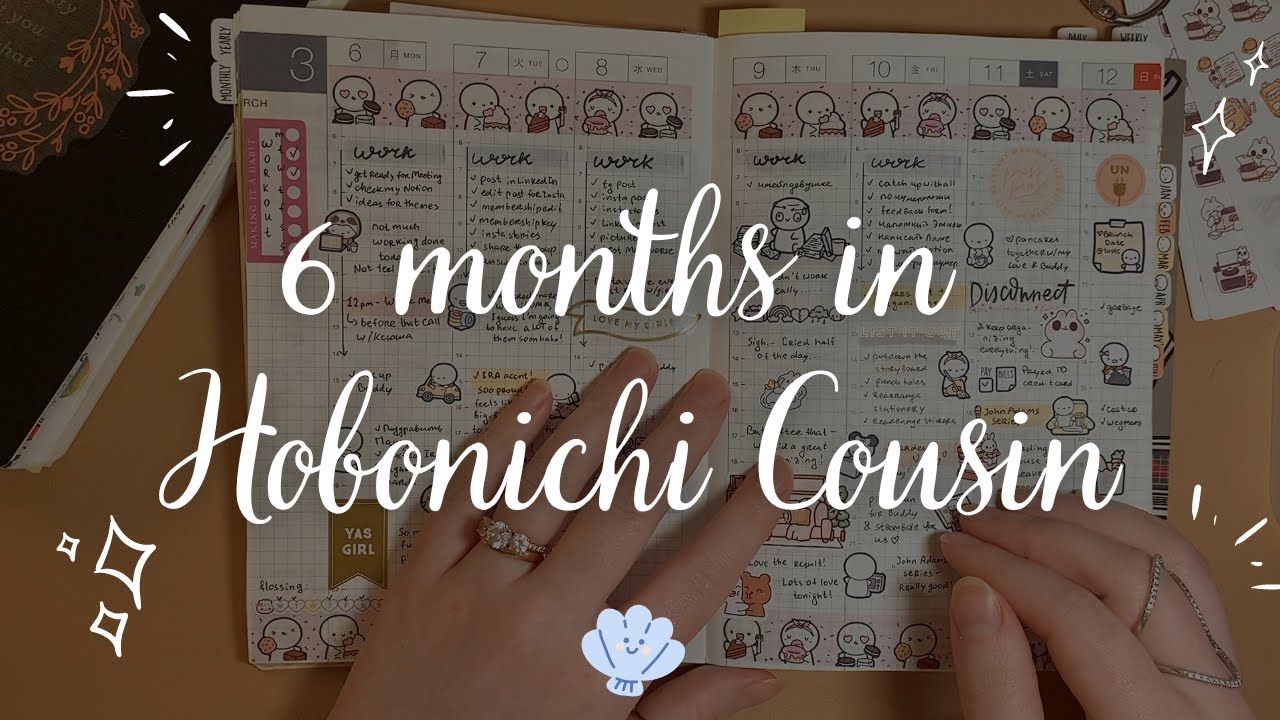 2023 Hobonichi Cousin Flip Through | How I Use a Hobonichi Cousin | ValentinaWrites