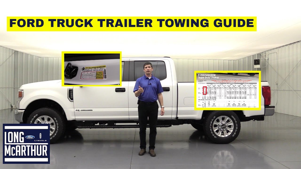 HOW TO SPEC OUT YOUR FORD TRUCK FOR TOWING AND PAYLOAD USING THE TRAILER TOWING GUIDE