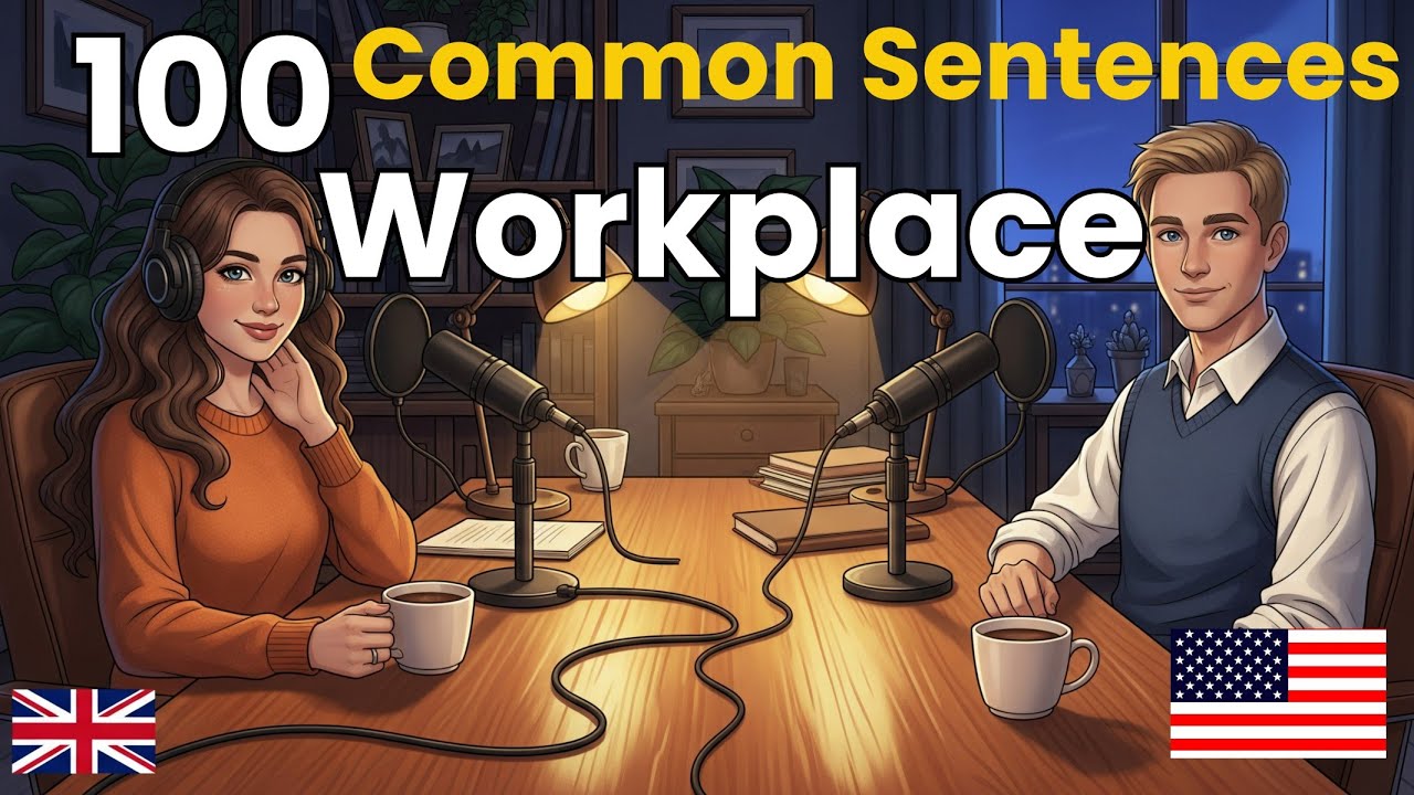 100 Essential Phrases & How to Talk Job and workplace in English | English Conversation Practice