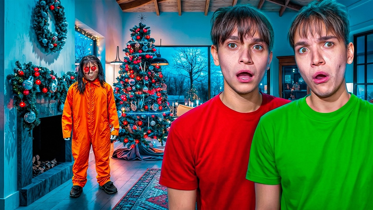 WE HEARD FOOTSTEPS WHEN NO ONE WAS HOME! | Lucas and Marcus