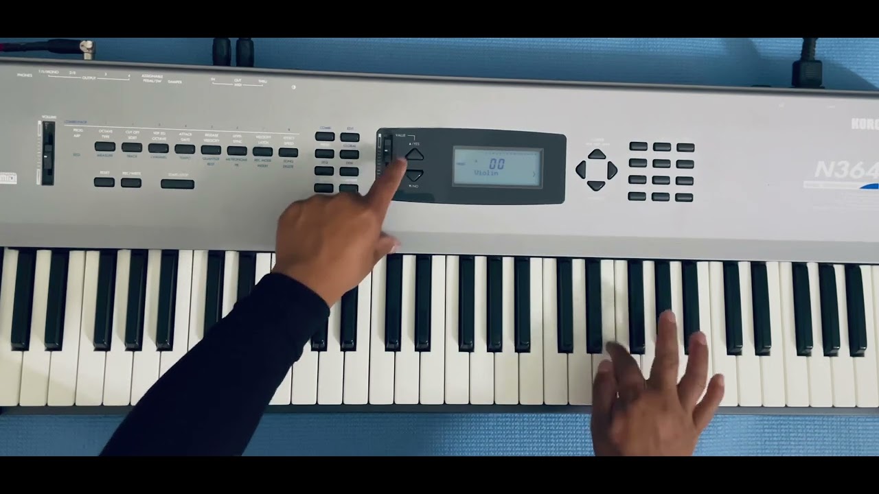 Cómo poner efectos a violín y Somprano Korg N354 /Korg x3/korg x5