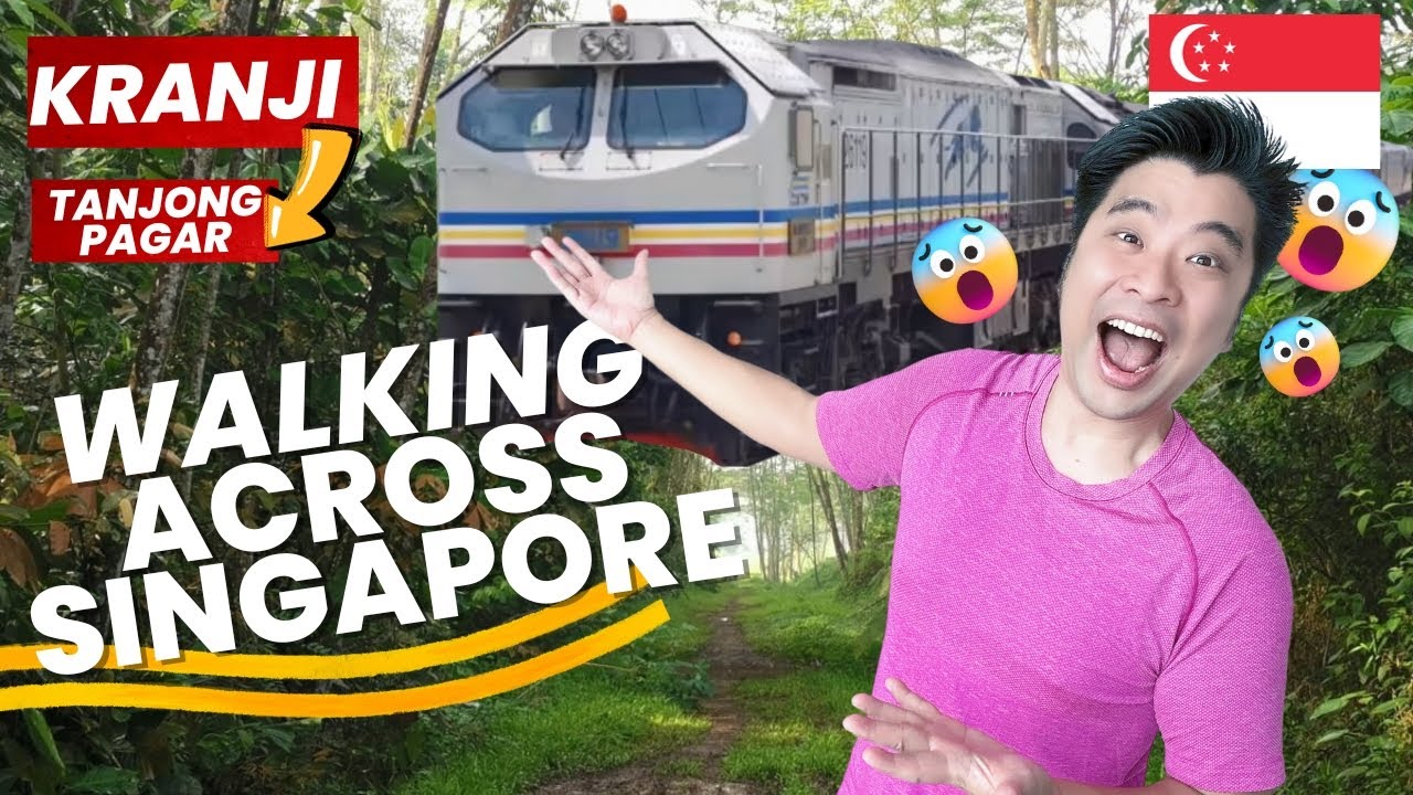 Rail Corridor Hike 🚋 Walking 21KM the length of Singapore from Kranji to Tanjong Pagar