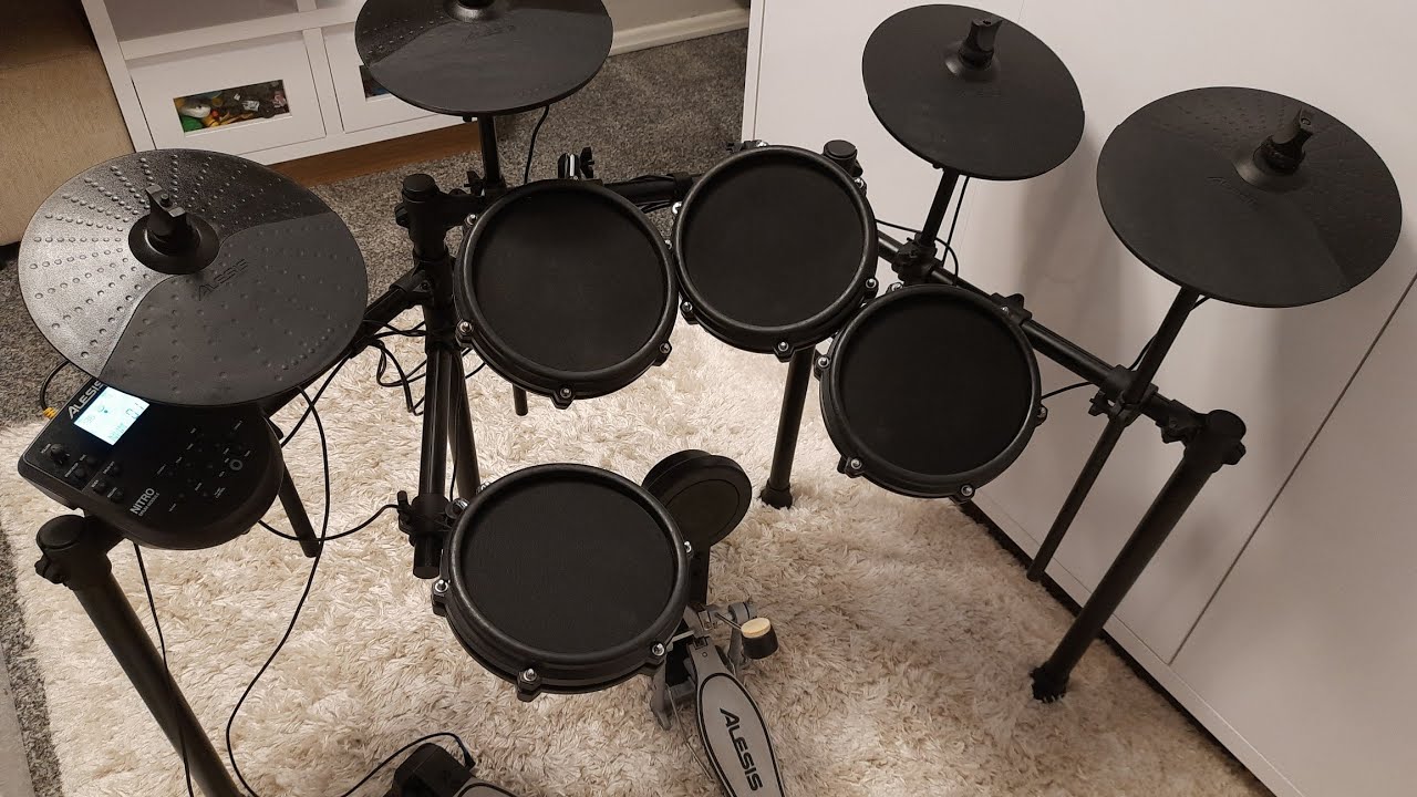 Alesis Nitro Mesh Kit: Como Montar esta Bateria Eletrônica!