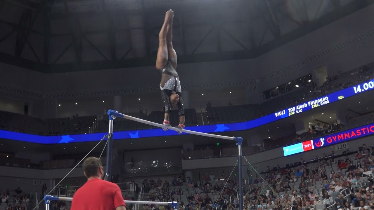 Jordan Chiles - Uneven Bars - 2021 U.S. Gymnastics Championships - Senior Women Day 2
