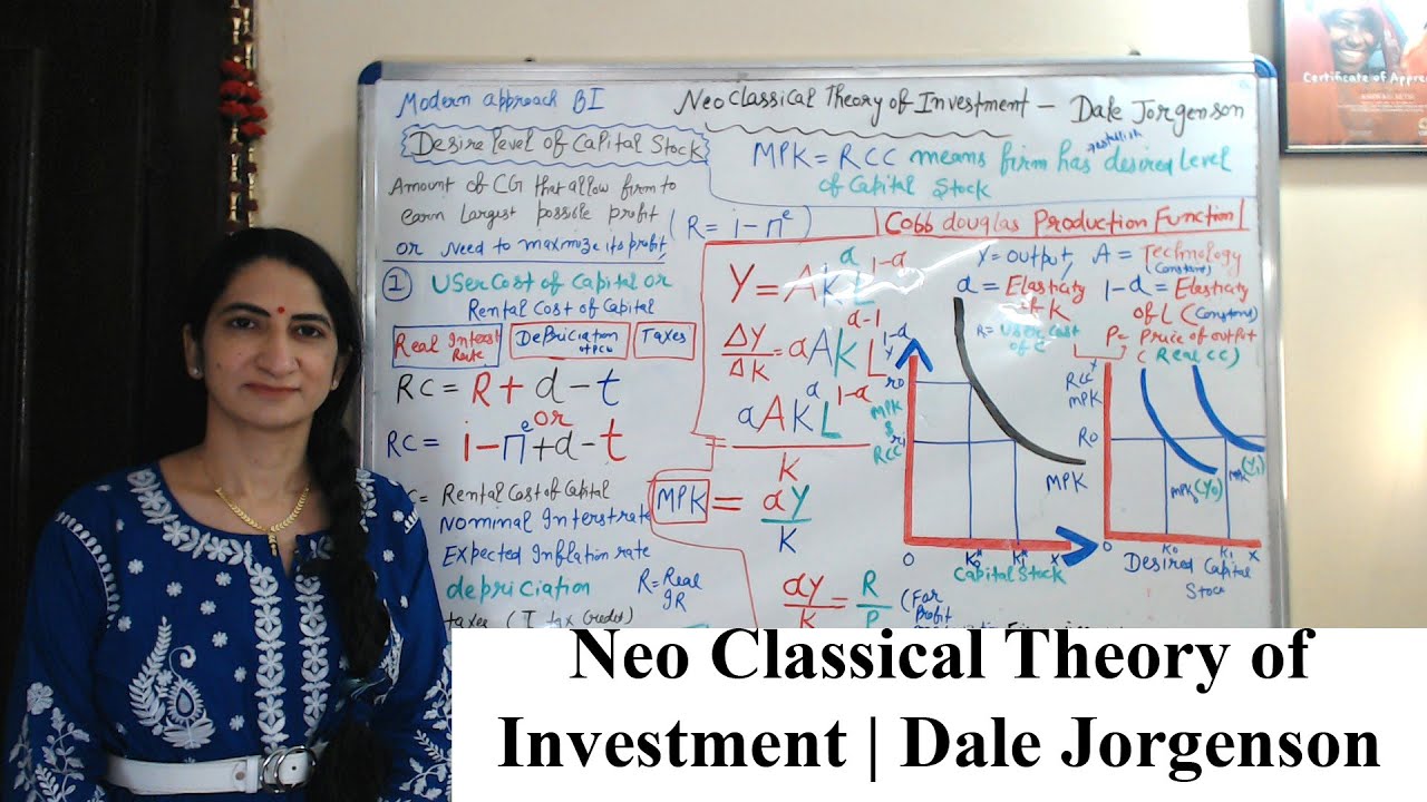 Neo Classical Theory of Investment | Dale Jorgenson