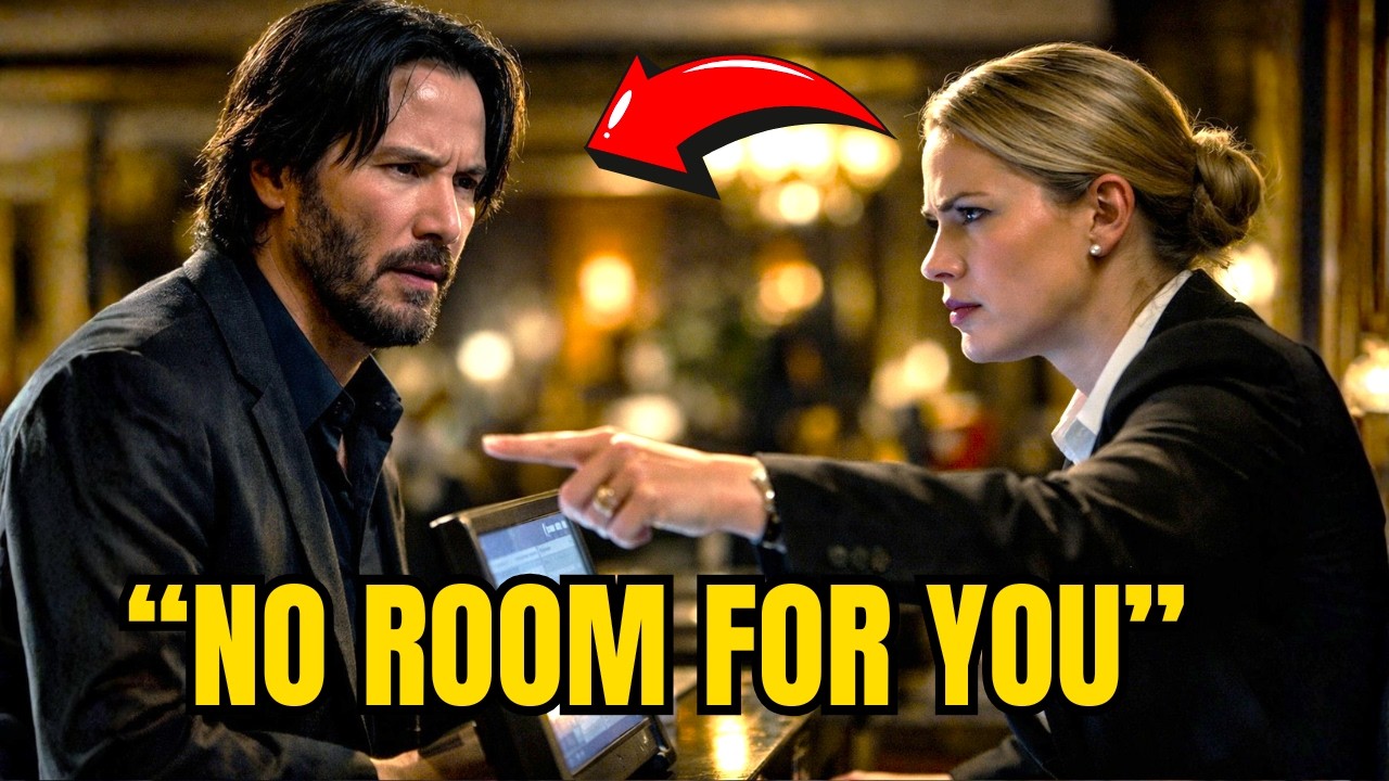 Front Desk Clerk Cancels Keanu Reeves’ Room — The CEO Walks Through the Door