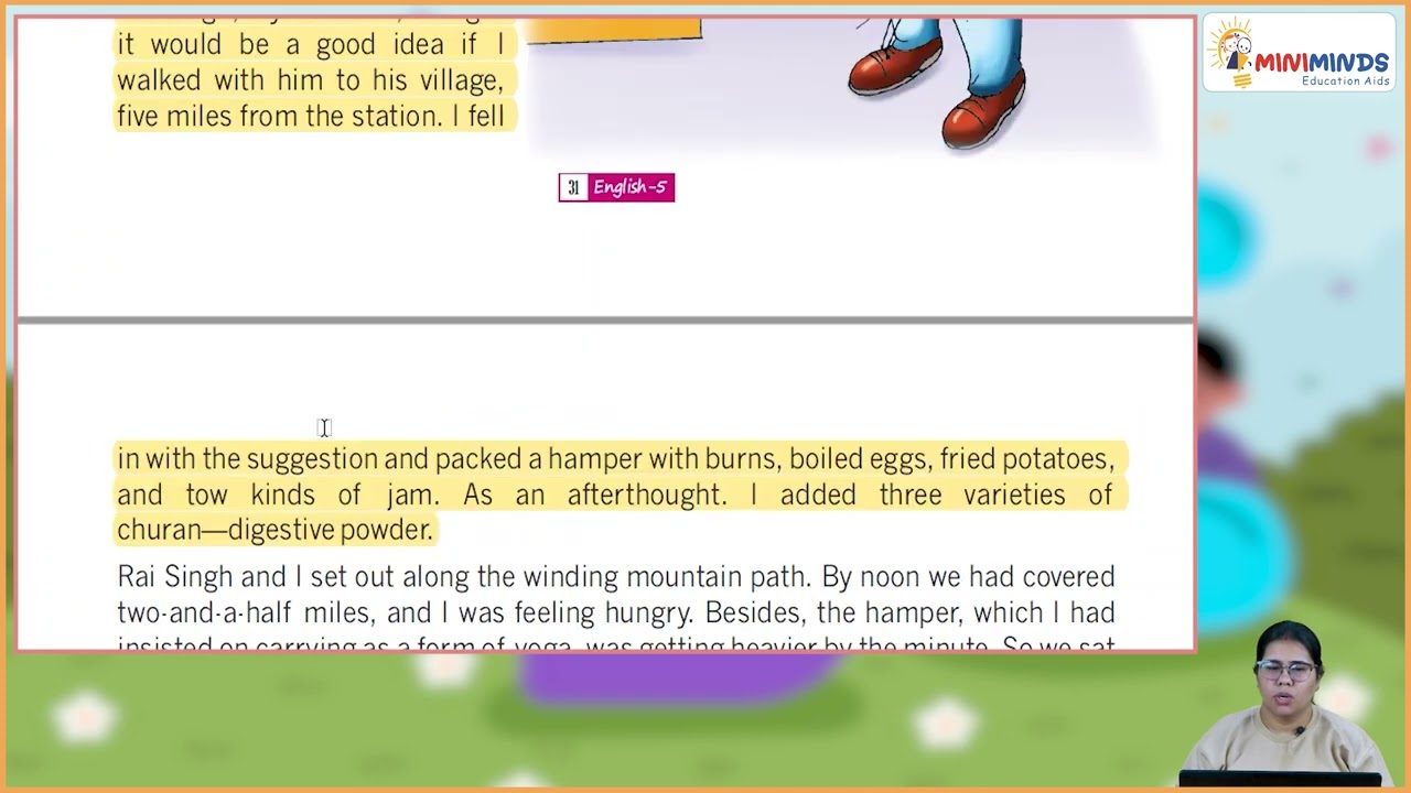 Ch 4 | Miniminds | English Odyssey | Class 05 | Getting the Juices Flowing | For children
