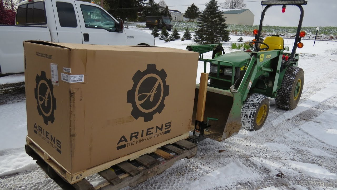 Первые впечатления от снегоочистителя и кабины Ariens 921051 Platinum 30 SHO 2018 года. Не очень ...