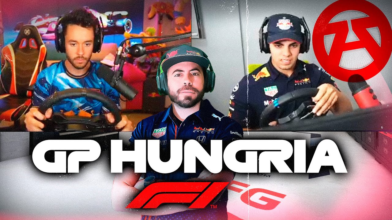 ¡GREFG LIDERA LA CARRERA Y ROTREN MUY TILTEADO!🔴 MUNDIAL F1 ONLINE STREAMERS // GP HUNGRIA
