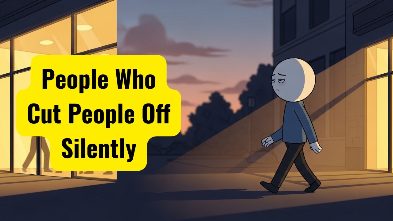 Psychology of People Who Cut People Off Silently