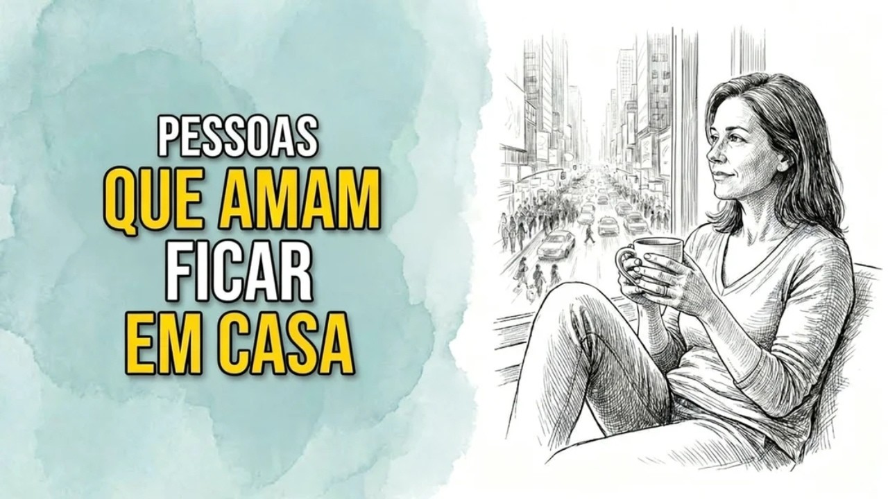 A Psicologia das Pessoas que Gostam de Ficar em Casa