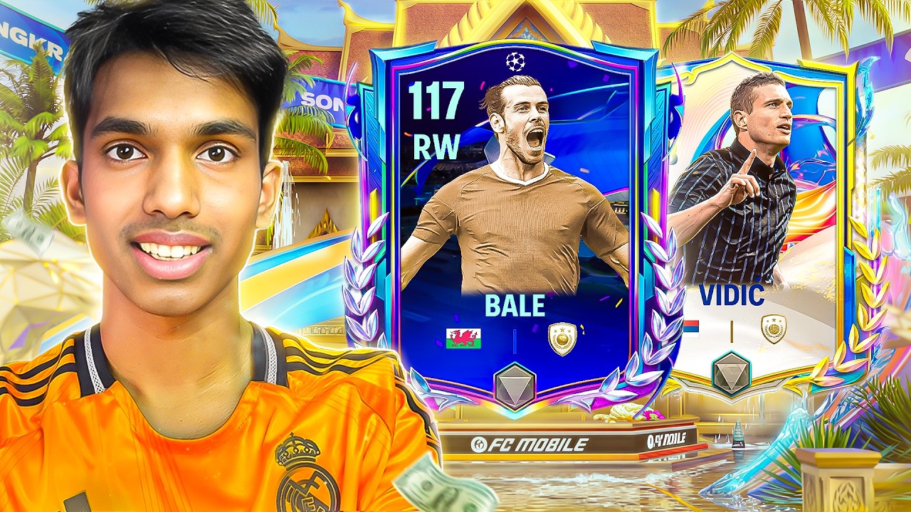 Безумное открытие паков Songkran + UCL Bale! - FC Mobile