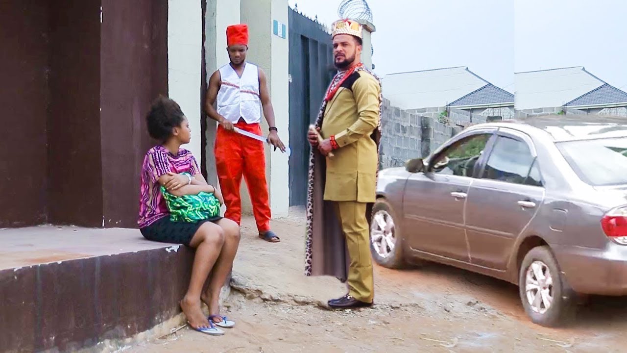The King Never Believe D Young Girl At His Gate Is His Lost Daughter D Princess-2023 Nigerian Movie
