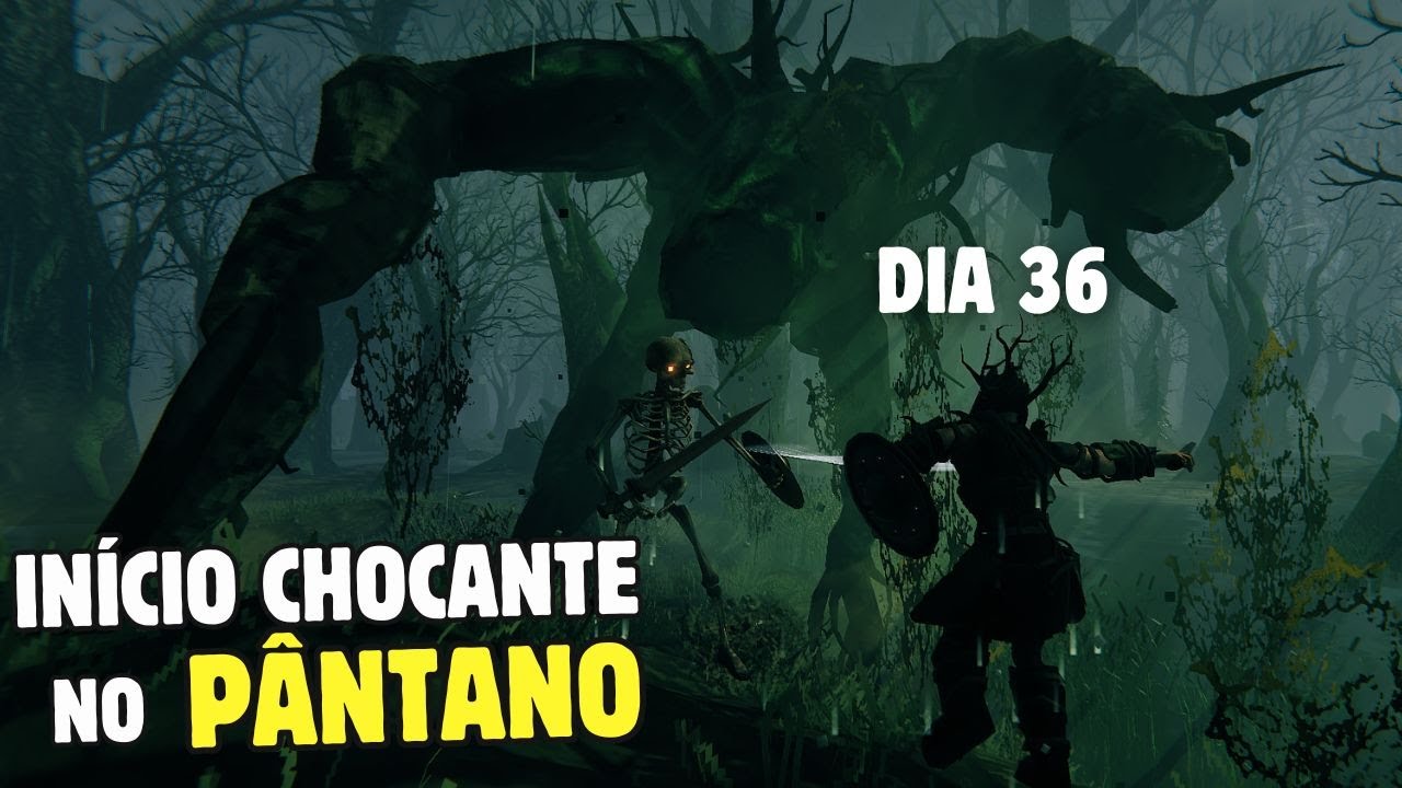 Valheim Rumo ao Deep North EP 07 | Começo chocante no Pântano