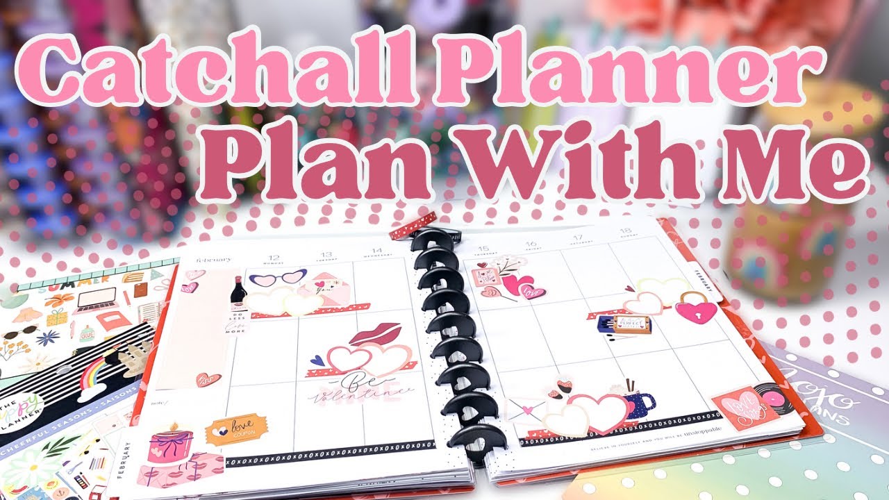 February 2024 Weekly Planner Setup | Valentine’s Classic Happy Planner Plan With Me