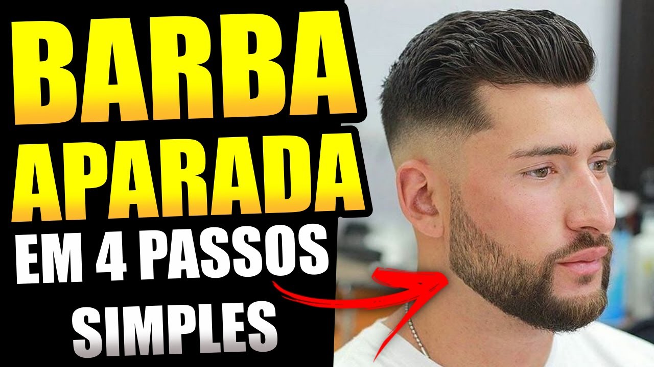 Como APARAR a barba com M&Aacute;QUINA? (Modo Mais Simples e F&aacute;cil de Fazer).