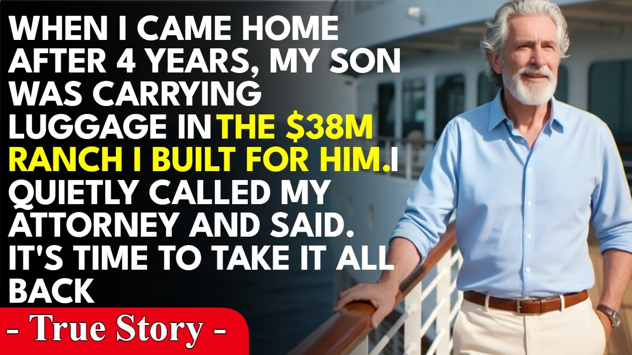 After 4 Years in a Stroke Facility, I Came Home and Found My Son Serving Guests in the $38M Ranch...