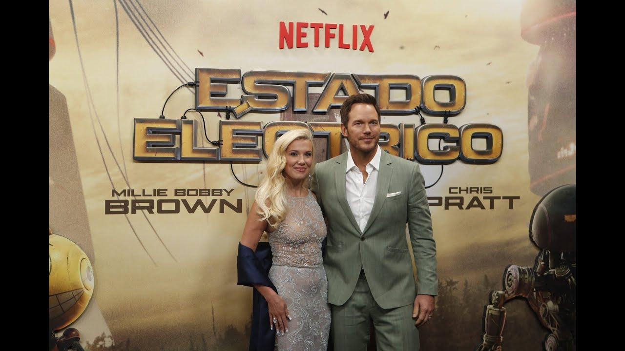 🎬‘Estado Eléctrico’ reúne a estrellas de Hollywood y del cine español en Madrid durante su estreno 🤖