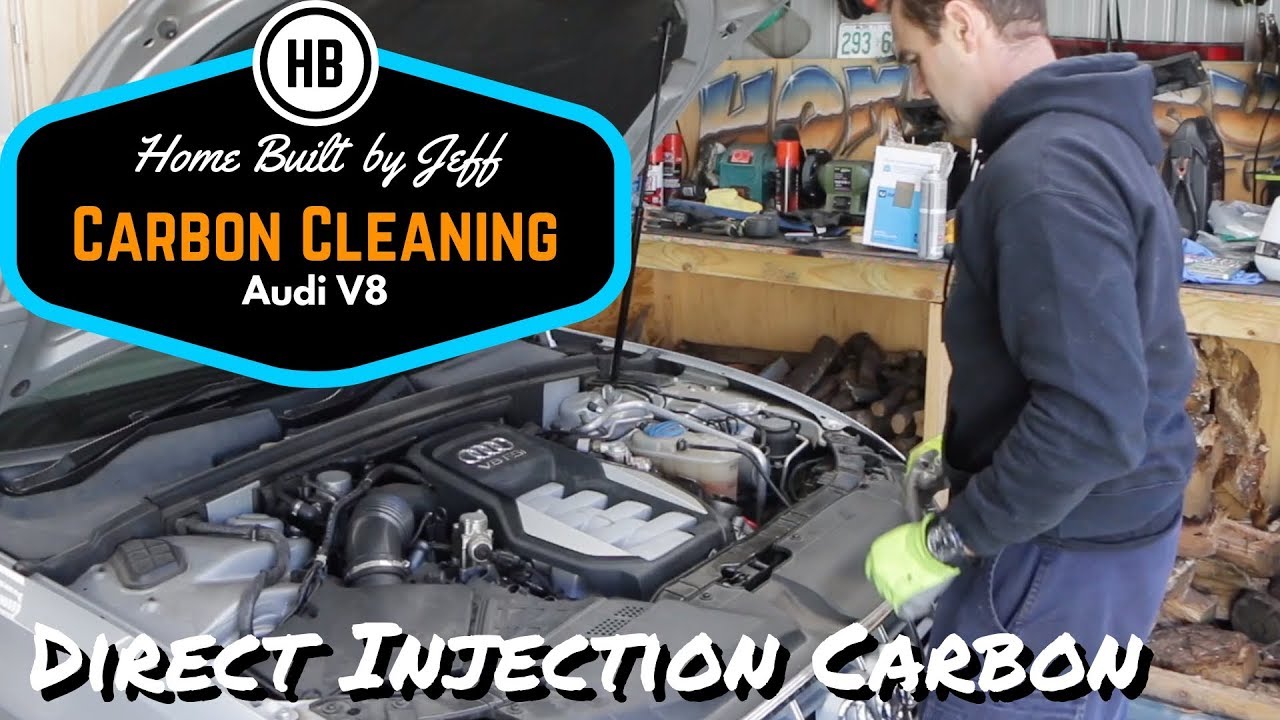 Direct Injection carbon cleaning on my Audi B8 S4/S5 V8