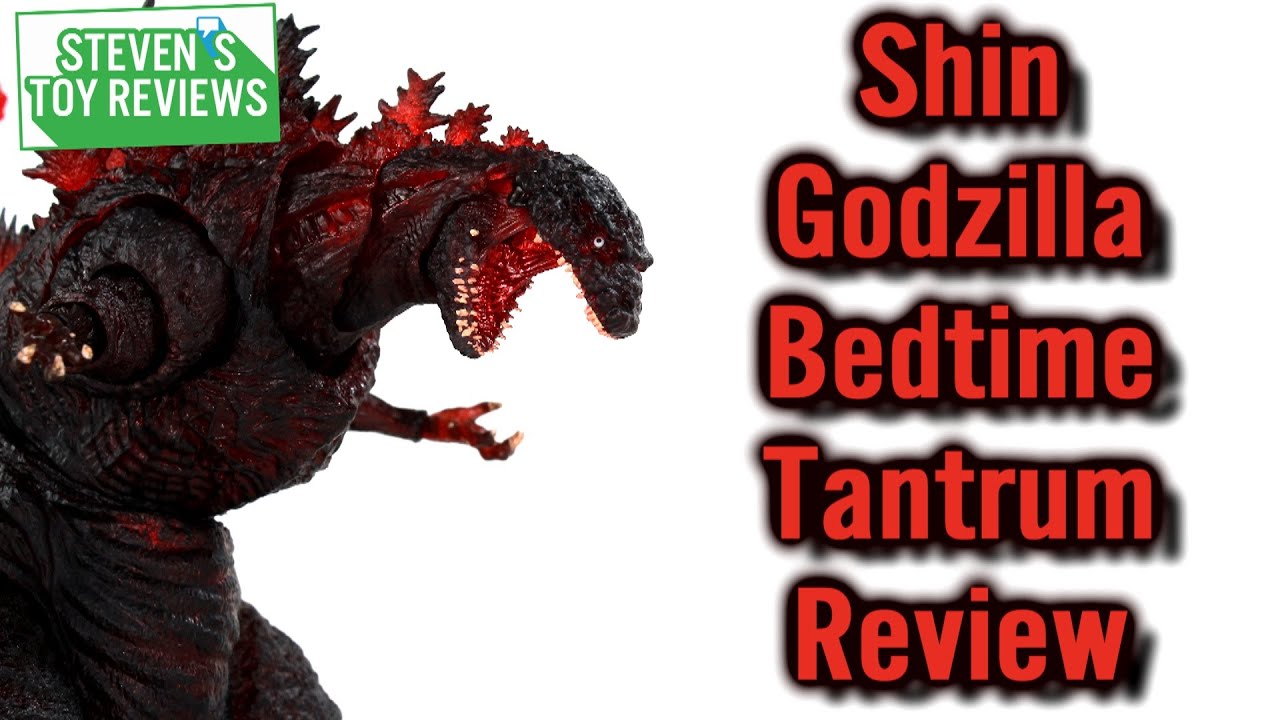 S.H. MonsterArts Godzilla 2016 4th Form Night Combat Ver ОБЗОР SHIN GODZILLA