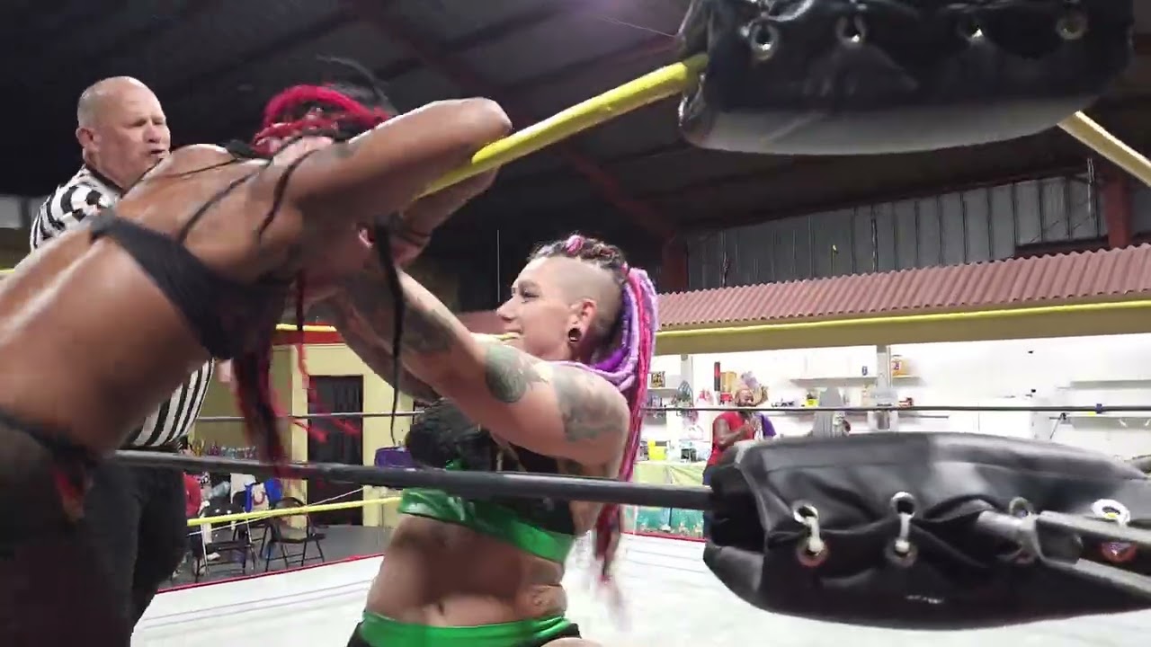 Jada Stone vs Audrey Allen CSRA Championship Wrestling