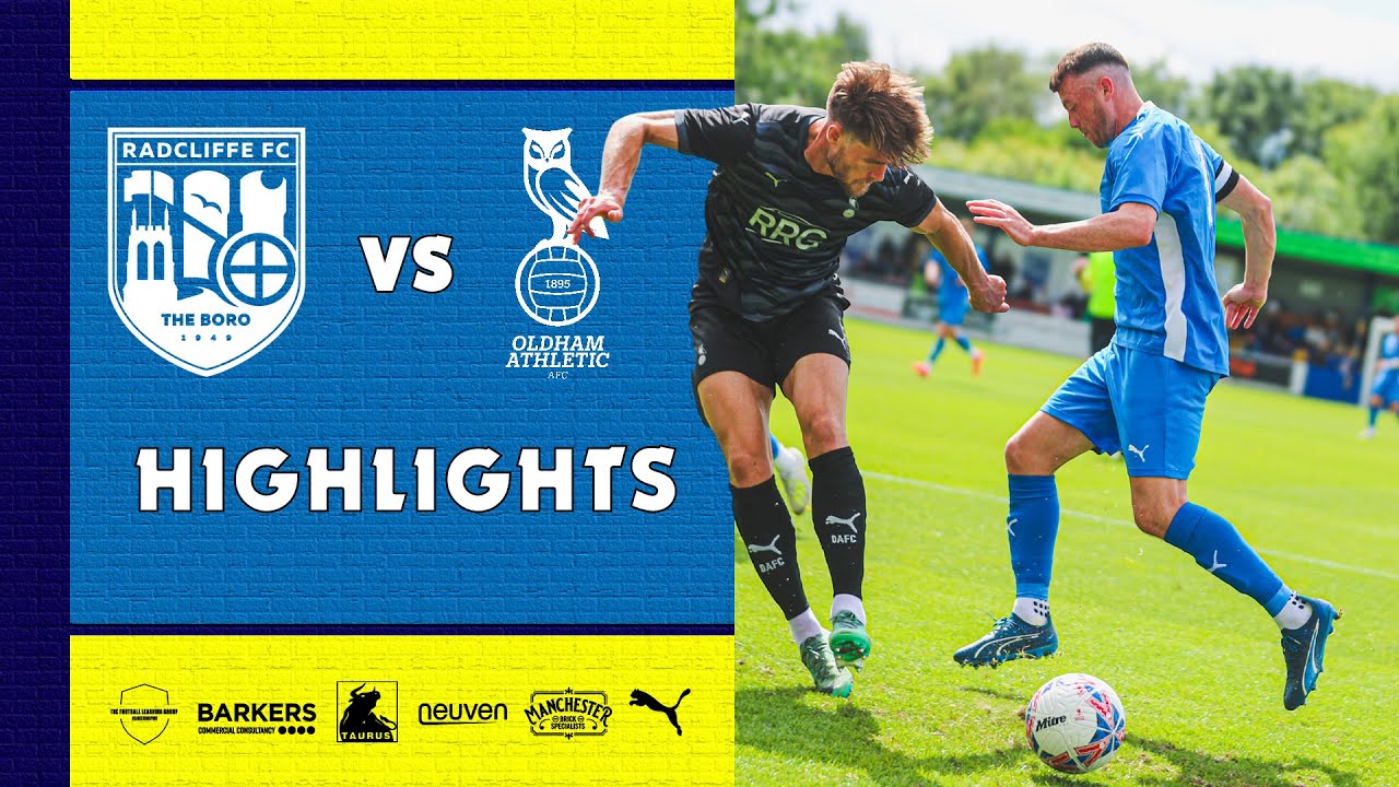 RFC | Radcliffe FC vs Oldham Athletic