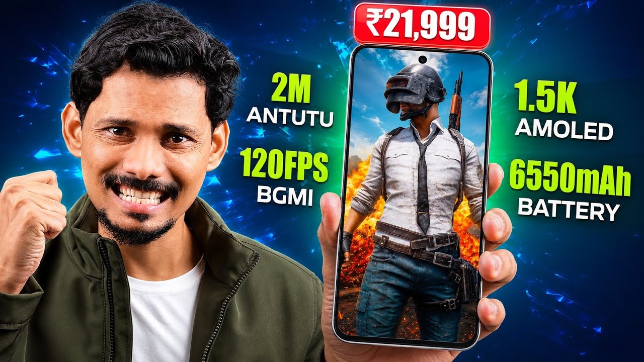 TOP 5 Best Gaming Phones from ₹25000 &ndash; ₹50000+ | 90FPS, 120FPS & 165FPS Beast !