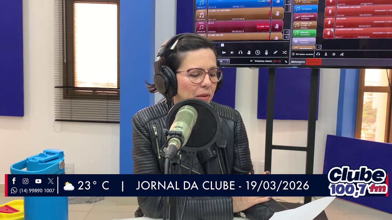 Jornal da Clube - 19/03/2026 - Edição da Manhã