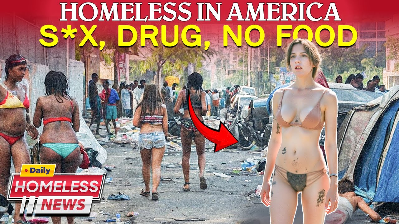 Число бездомных в Америке стремительно растёт — всё хуже, чем вы думаете — ШОКИРУЮЩАЯ ПРАВДА, о к...