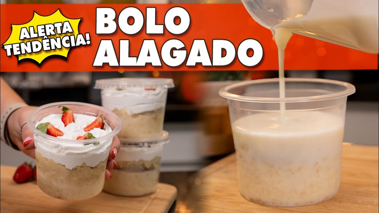 BOLO ALAGADO NO POTE PARA VENDER | Tábata Romero