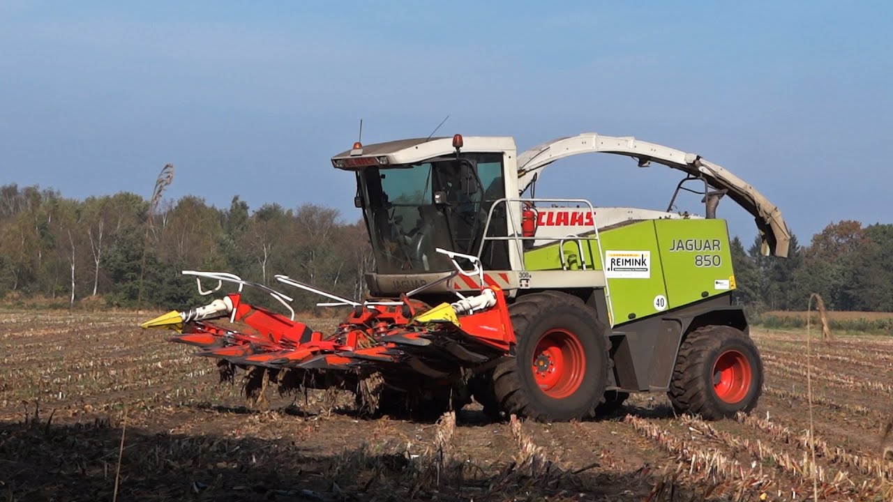 Reimink | Claas Jaguar 850 Speedstar | Massey Ferguson 7624 | Mais 2014 | Nederland | Maize | Corn.