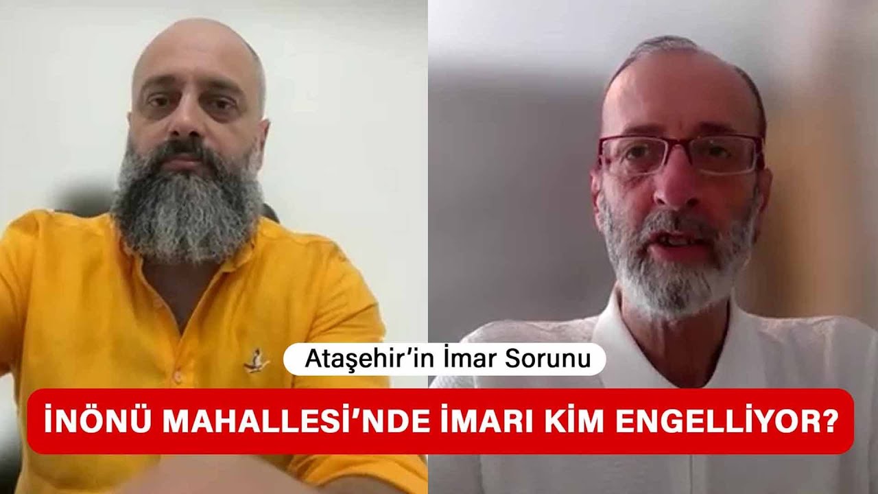 Deniz Finci "İnönü Mahallesi'nde imarı kim engelliyor?"