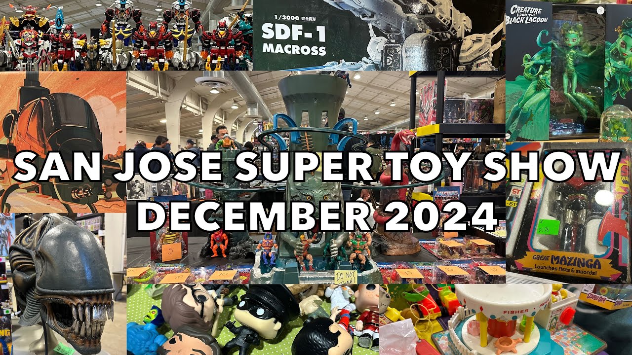 San Jose Super Toy Show 2024 | Vintage Toy Hunt | Virtual Field Trip