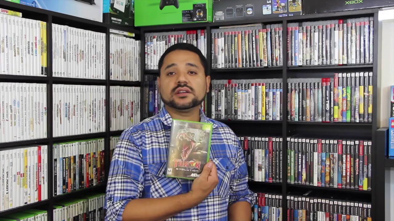 Buscando videojuegos en ventas de garage
