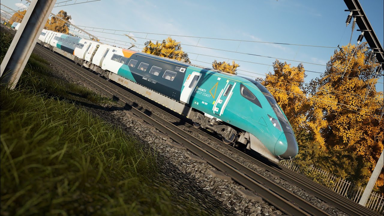 Train Sim World 6 1Z47 Wembley Final Special scenario in Class 805 Evero