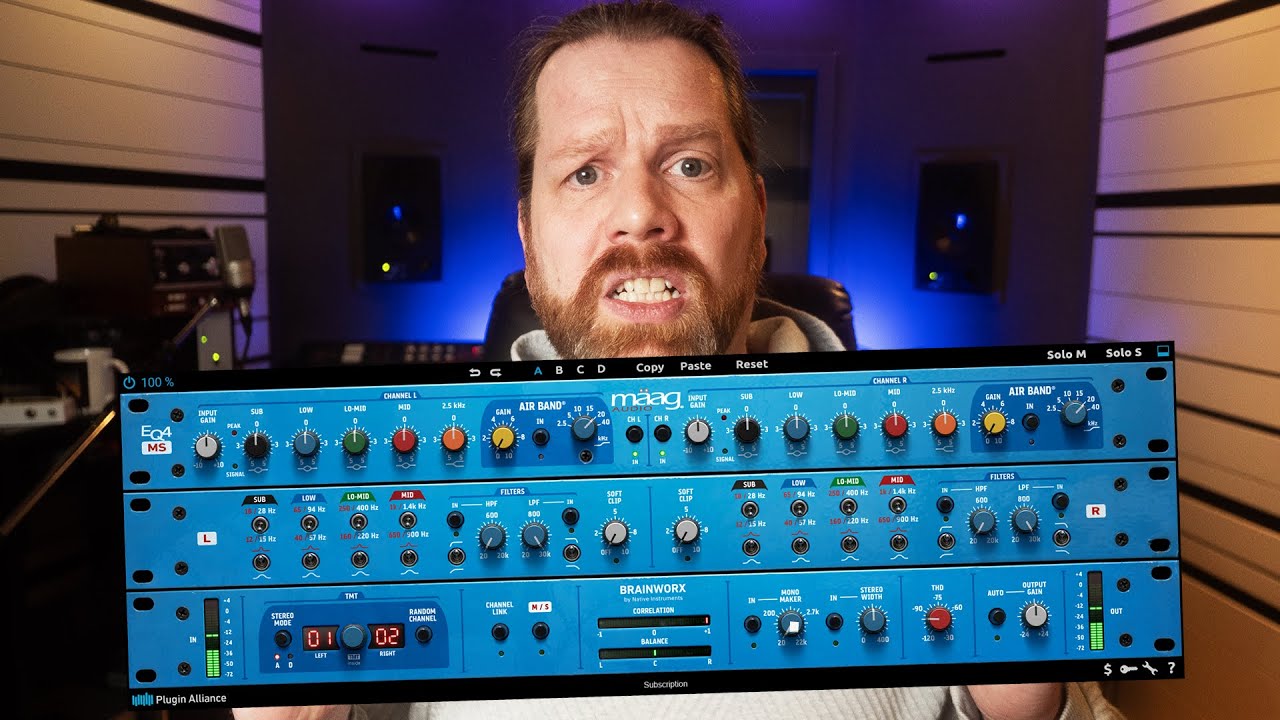 Why so complicated? - Maag EQ4 MS Mastering EQ Plugin Alliance