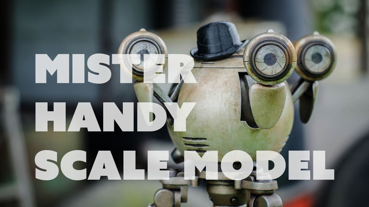 Prop: Shop - Mister Handy Scale Model Build