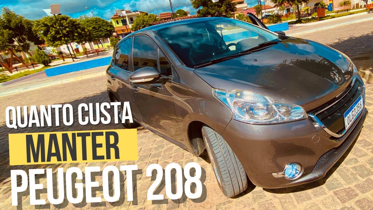 QUANTO CUSTA MANTER UM PEUGEOT 208