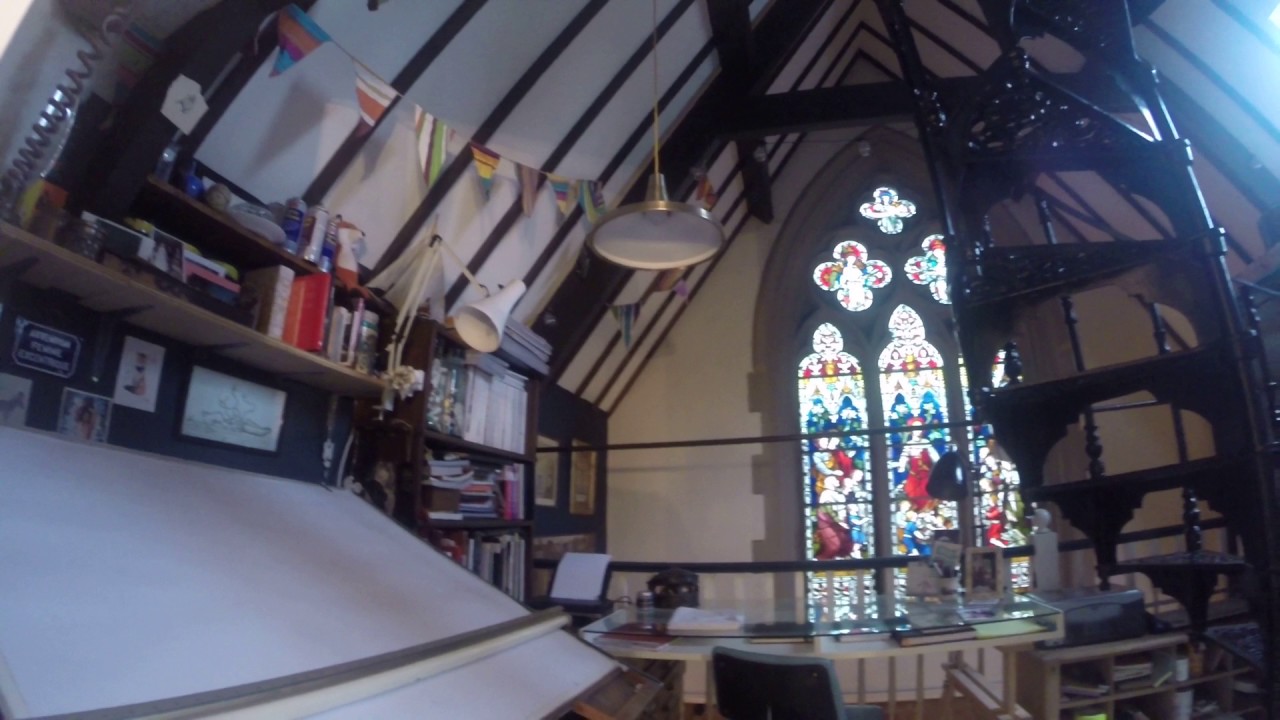 Interesting AirBnB - converted church