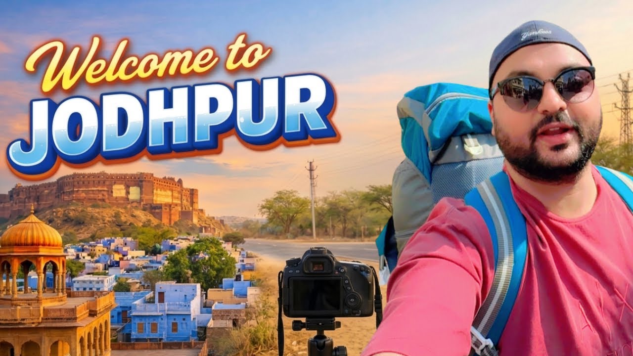 Jodhpur Blue City Rajasthan 💙 | Punjabi Travel Vlog | India’s Most Beautiful Blue Streets