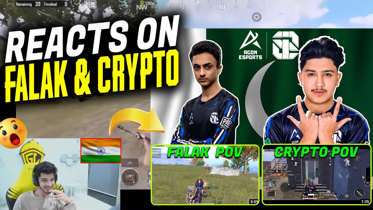 B&Oacute;G ZGOD🇮🇳 REAGUJE NA KRYPTO🇵🇰 VS 4MV🇲🇳 🔥 I REAGUJE NA AGONxi8 FALAK🇵🇰 😍 B&Oacute;G ZGOD | PUBG👌🔥