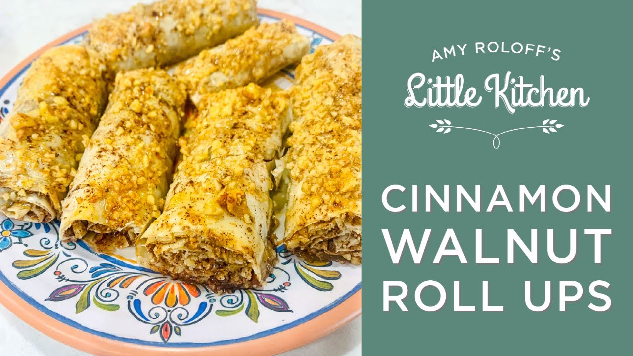 Amy Roloff Making Cinnamon Walnut Roll Ups