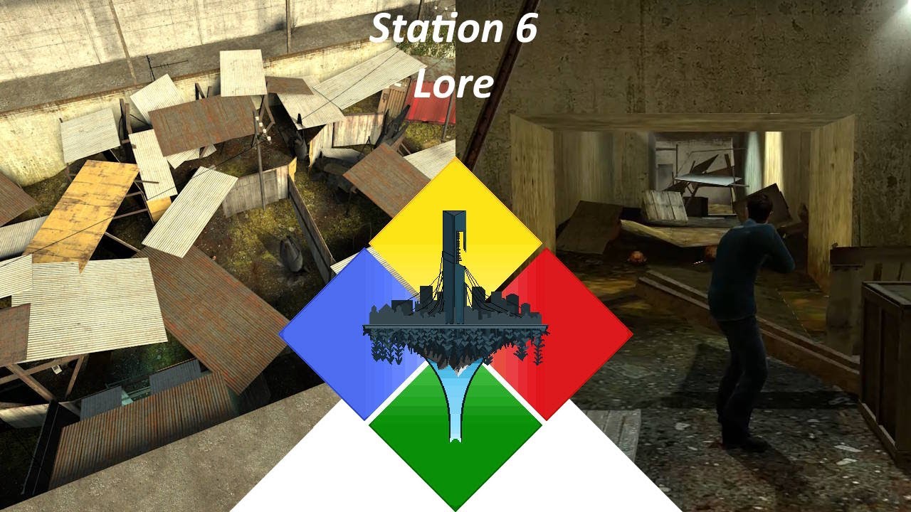 Breakdown - Station 6; a town within a City (Half-Life 2 lore & Behind the Scenes)