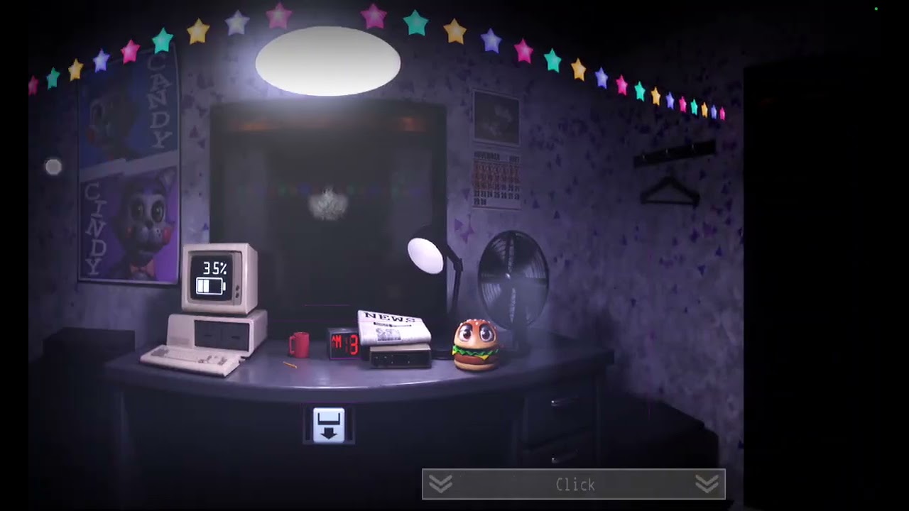 Прохождение игры Five Nights at Candy's remastered ночь 4