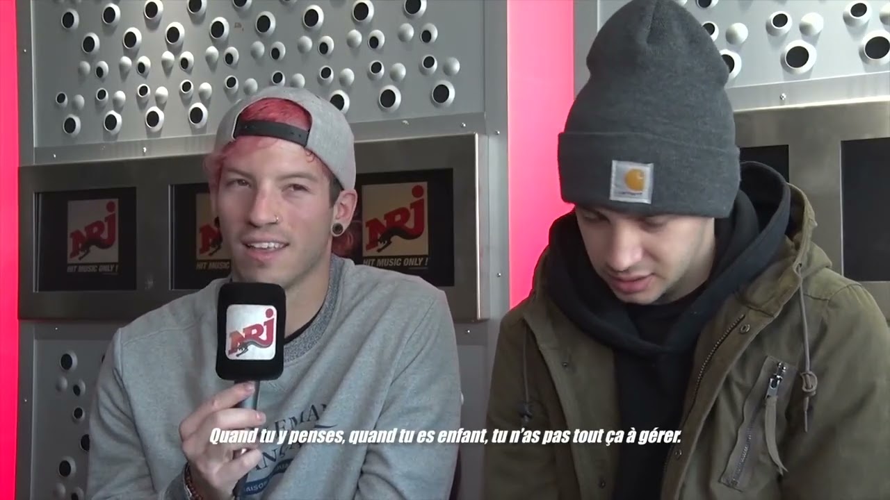 twenty one pilots interview at NRJ Radio (february 15th, 2016)
