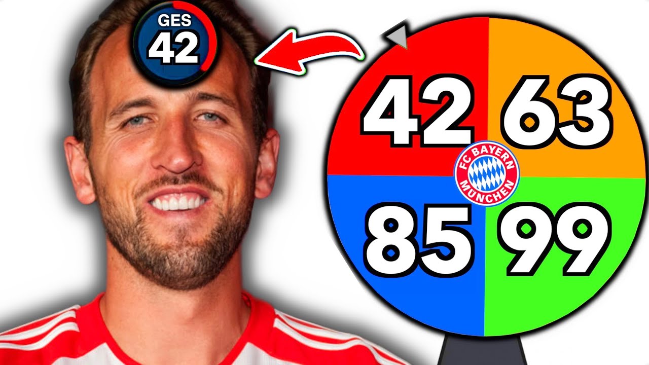 FC Bayern Karriere - ABER das GLÜCKSRAD bestimmt die RATINGS! 👀😂