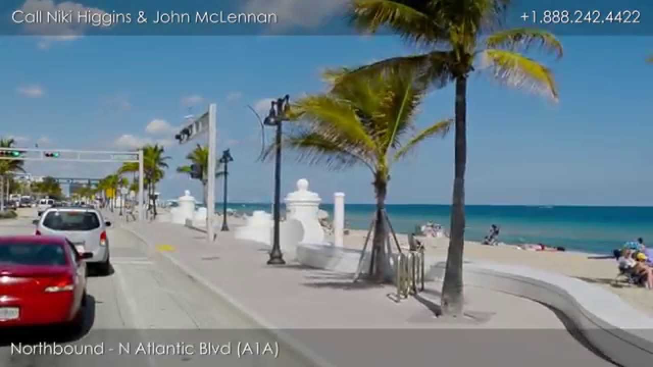 Driving Tour of Fort Lauderdale Beach Florida, Seaside Properties Group at Douglas Elliman