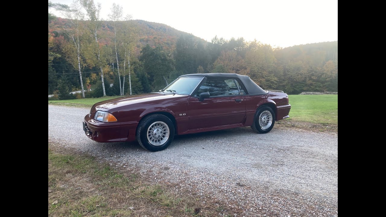 1987-1993 OEM Stock-Original 5.0 Fox Body Ford Mustang Buyers' Guide, Part I