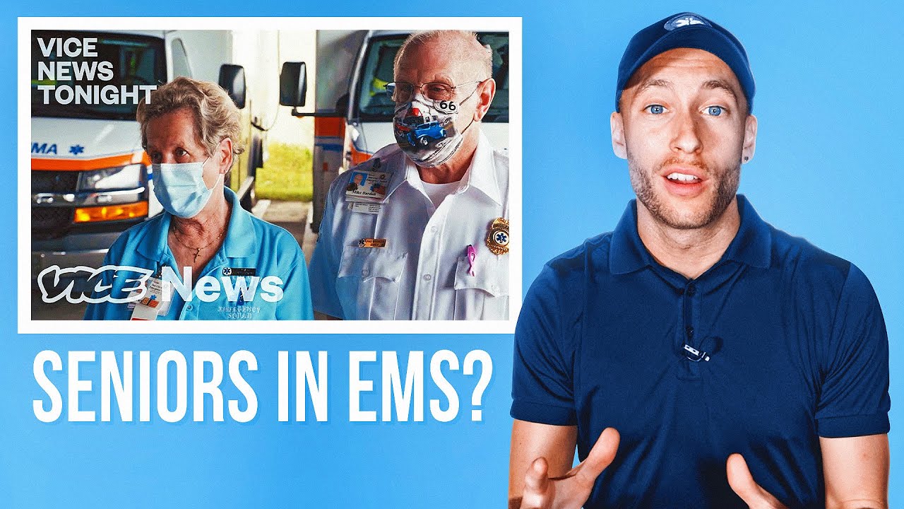 Paramedic Reacts TOO OLD for EMS?